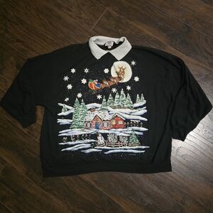 Nutcracker | Vintage 90s Tacky Ugly Christmas Sweater Size 22